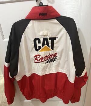 M-21 Turning Point CATERPILLAR EQUIPMENT JACKET SIZE 4X Big, CAT RACING